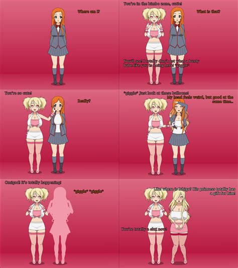 bimbo transformation comics deviantart|More.